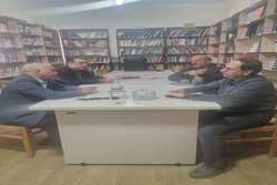  بازدید معاون محترم تحقیقات و فناوی به همراه رئیس گروه اطلاع رسانی پزشکی